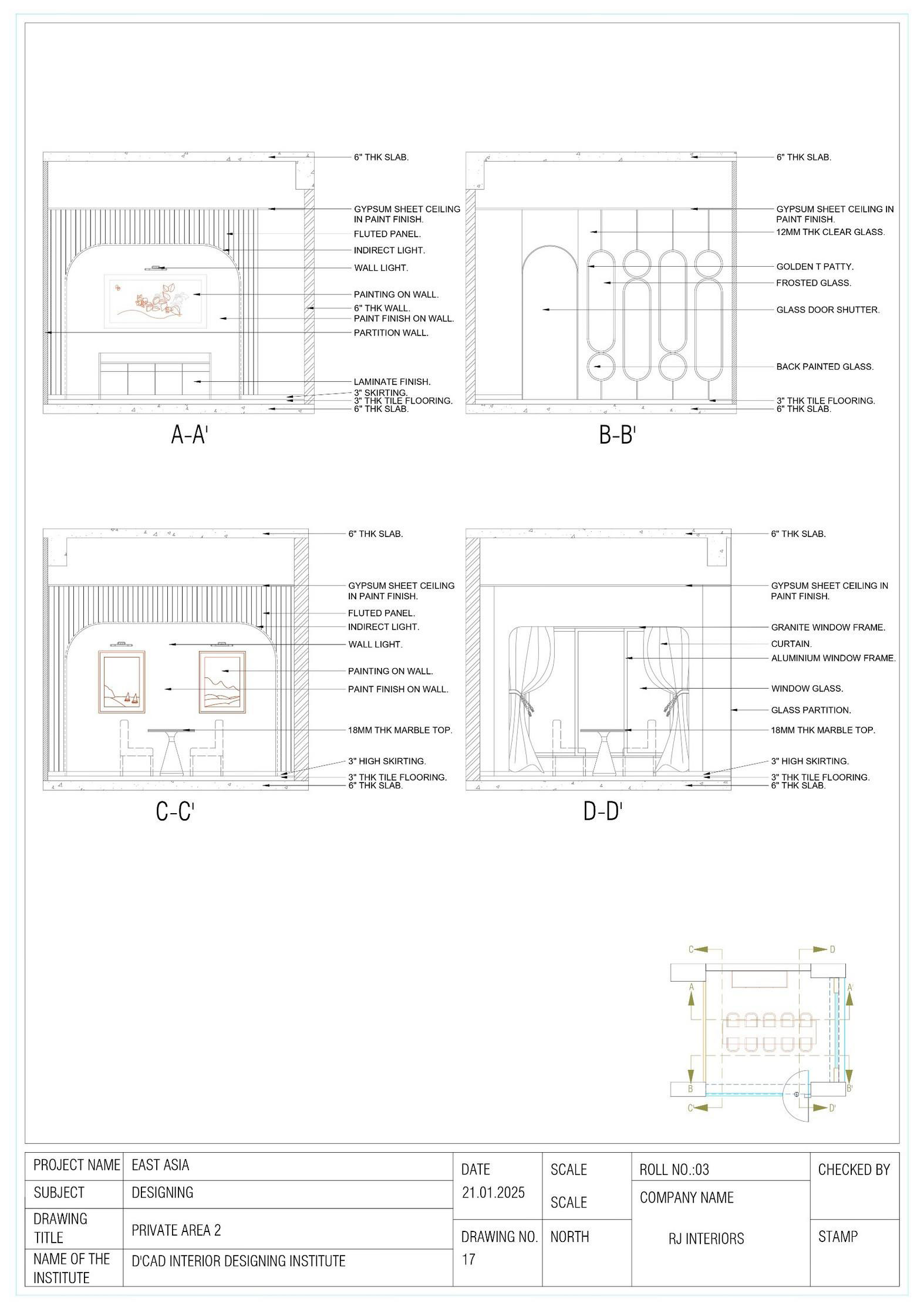 DCAD interior designing institute in mumbai